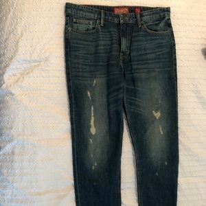 Lucky Brand Sienna Slim Boyfriend Distressed Jeans